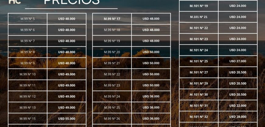 Loteo Barrancas Blancas